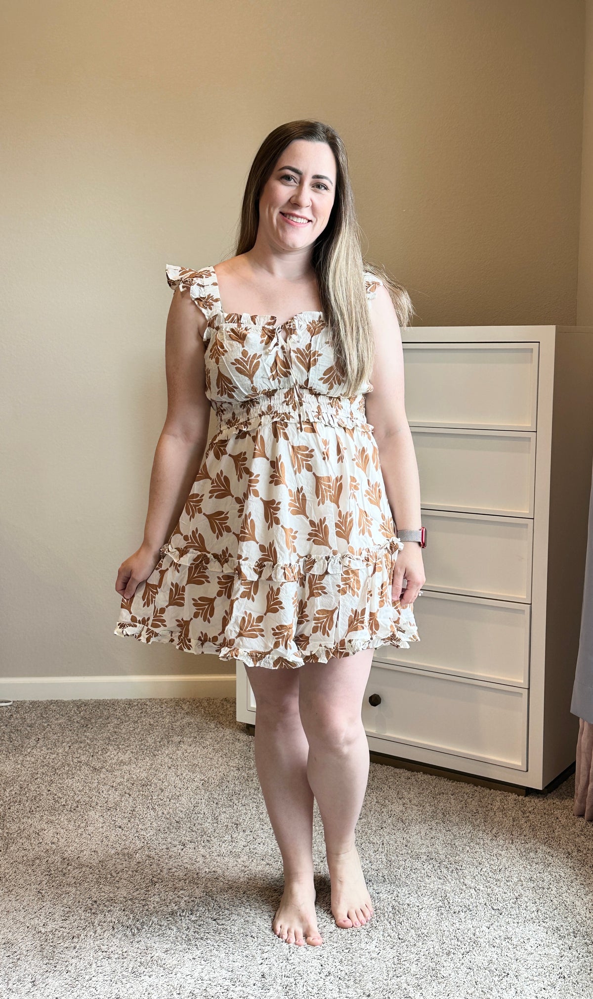 Medallion Print Dress