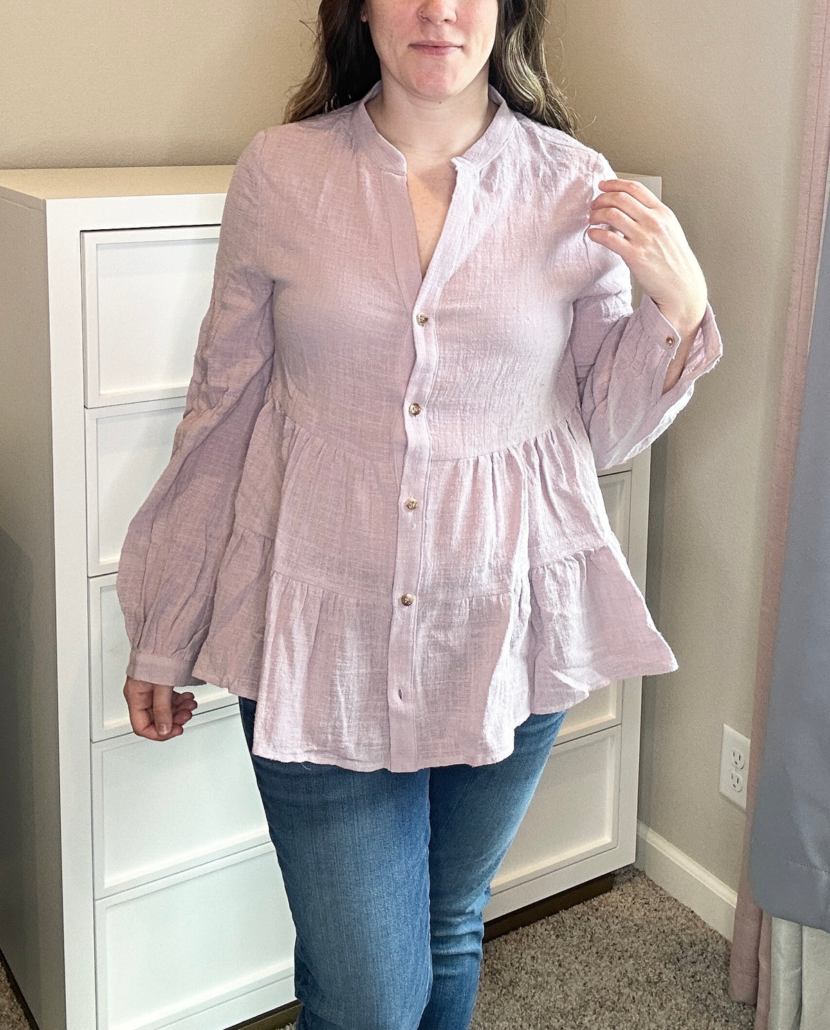 Aster Lavender Blouse