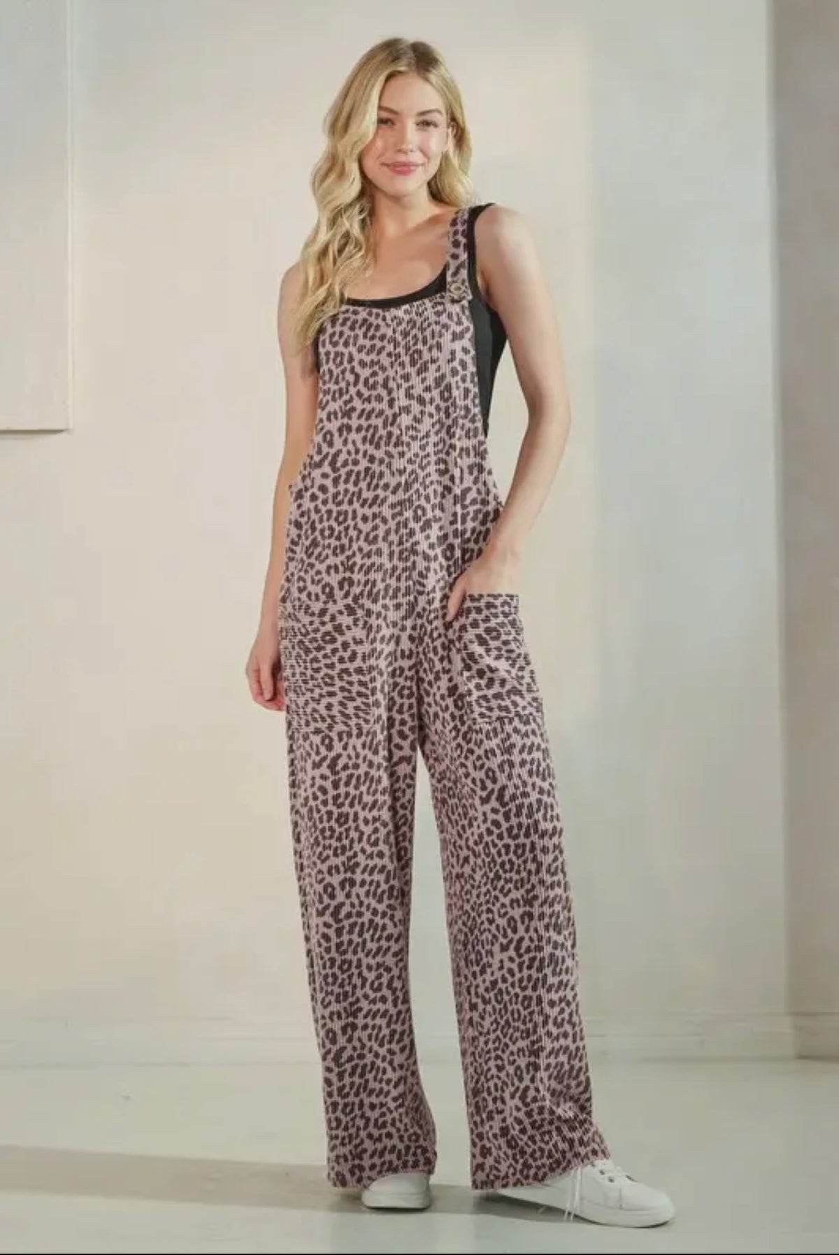 Presley Leopard Jumpsuit