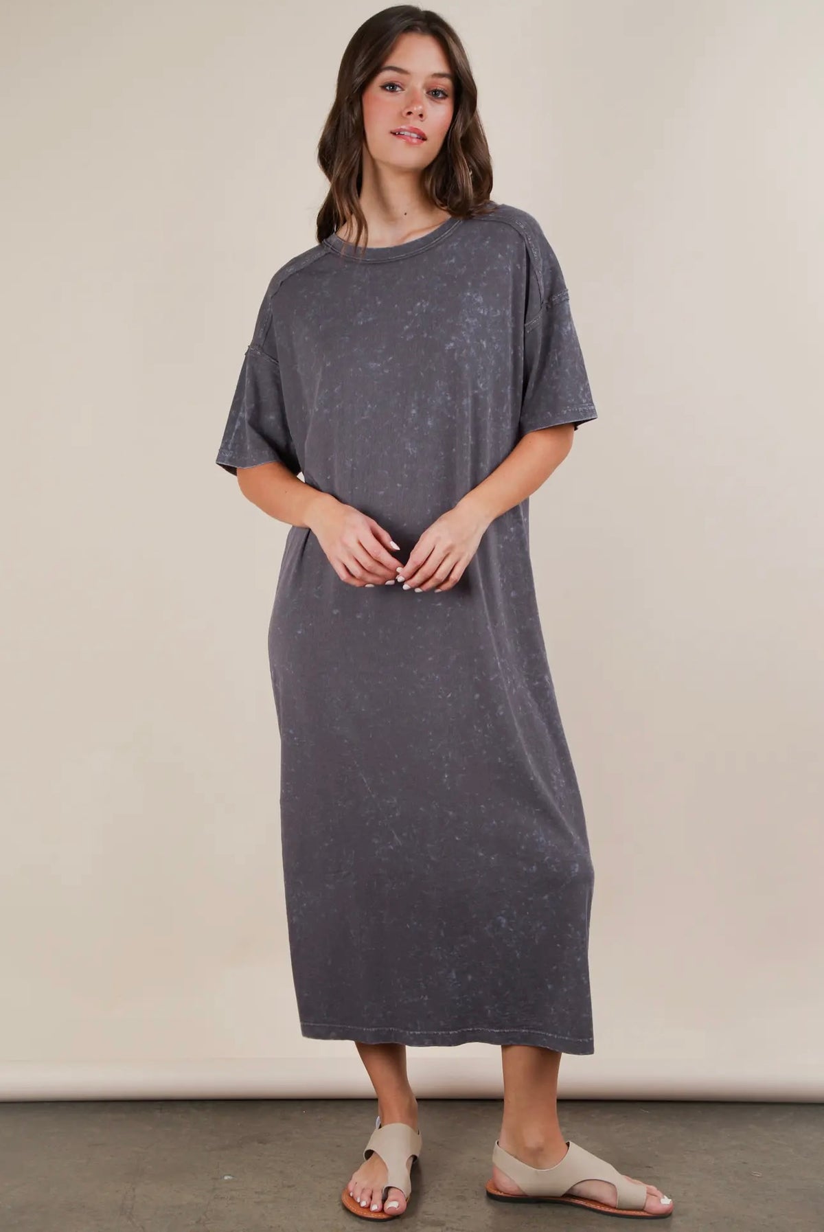 Claire Washed Midi Dress