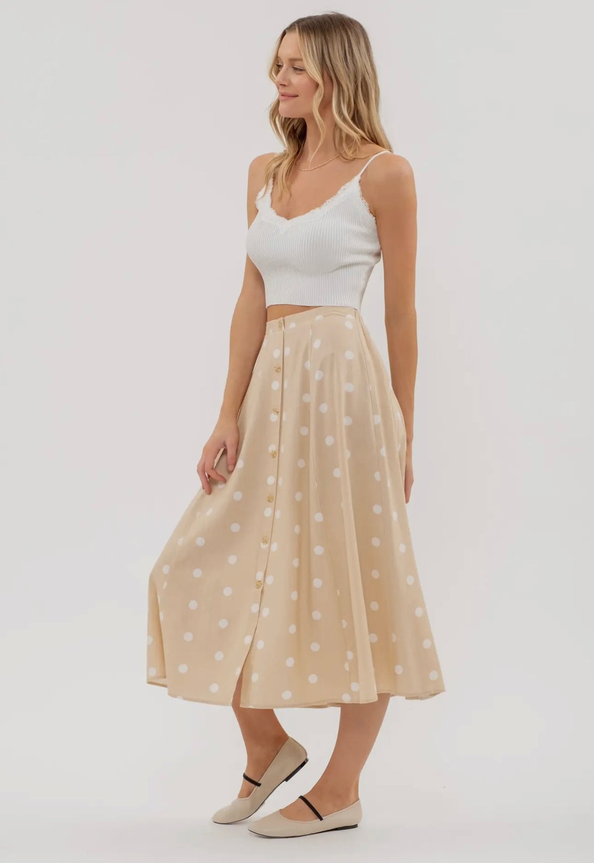 Dixie Polka Dot Skirt