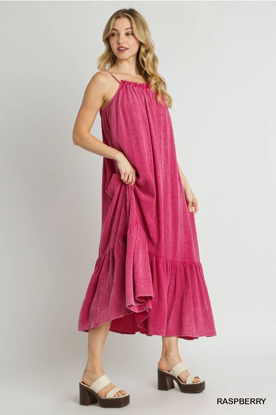 Sadie Pink Maxi Dress