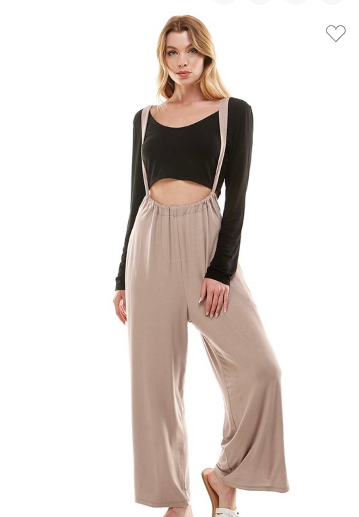 Mocha jumpsuit